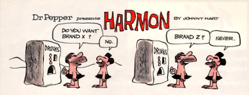 Vintage Branded Cartoon by Johnny Hart