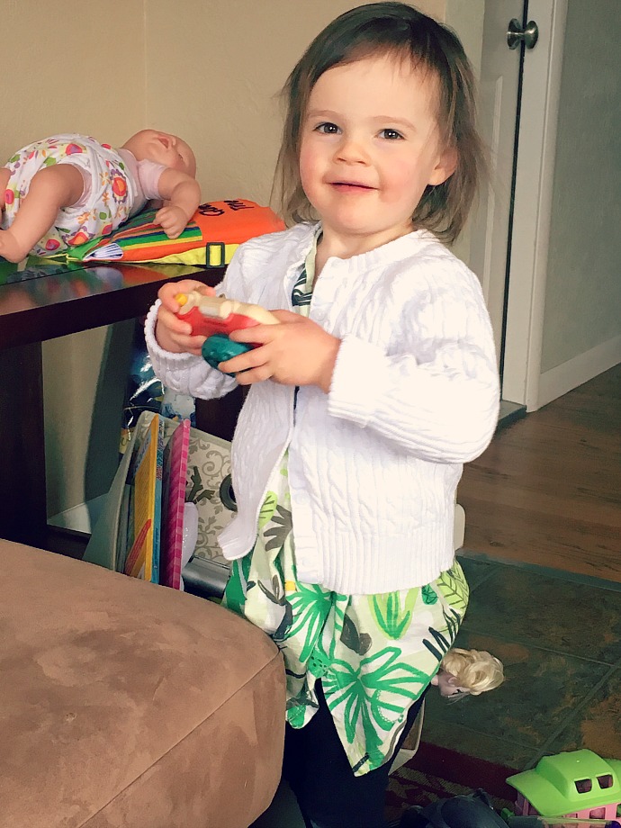 I took this and stared at the phone in disbelief afterward - she just looks so BIG all of the sudden, gah! 