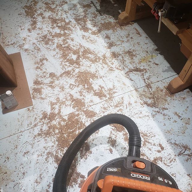 Much sawdust.