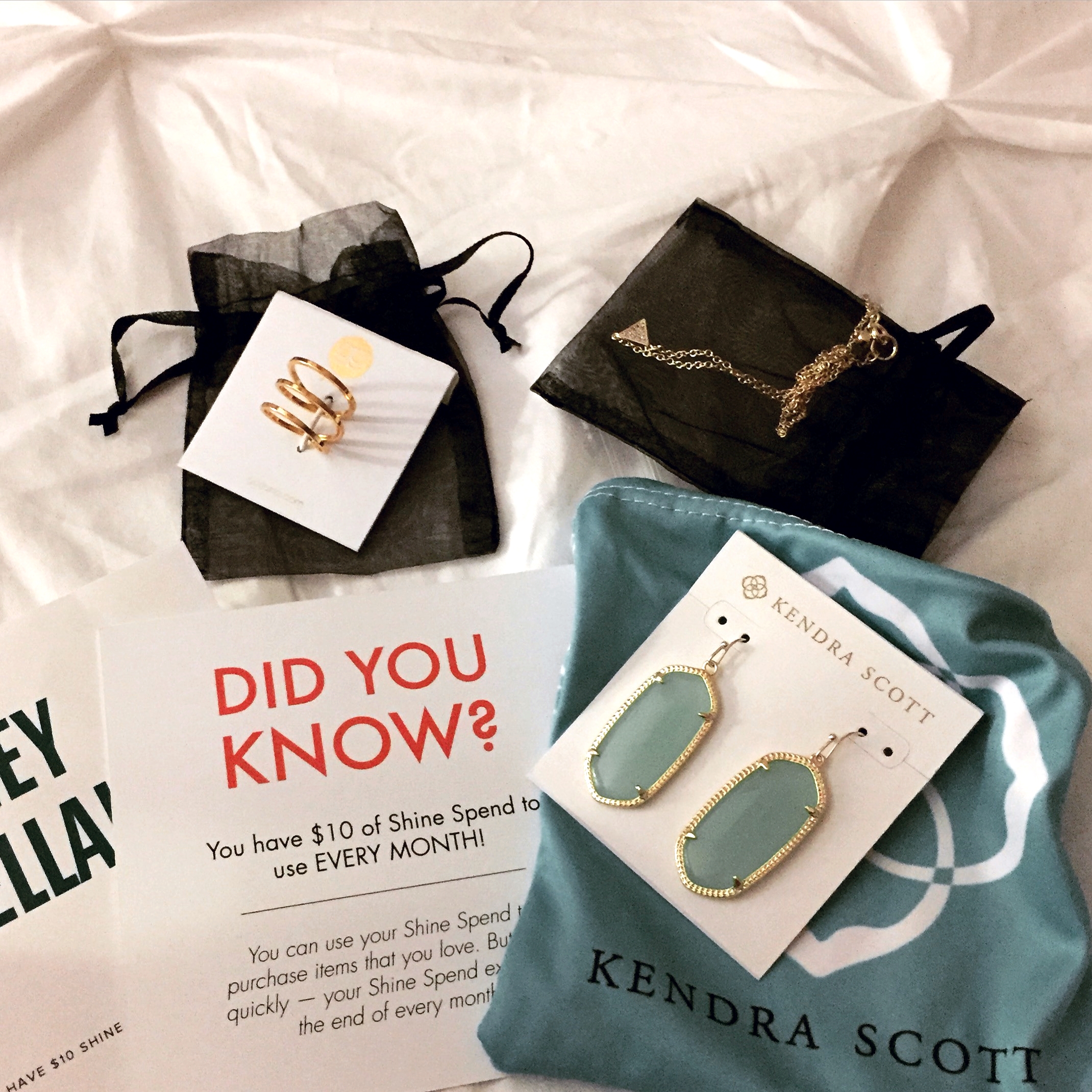 Set #1 - Everything was lovely. Also, isn't the packaging darling?
