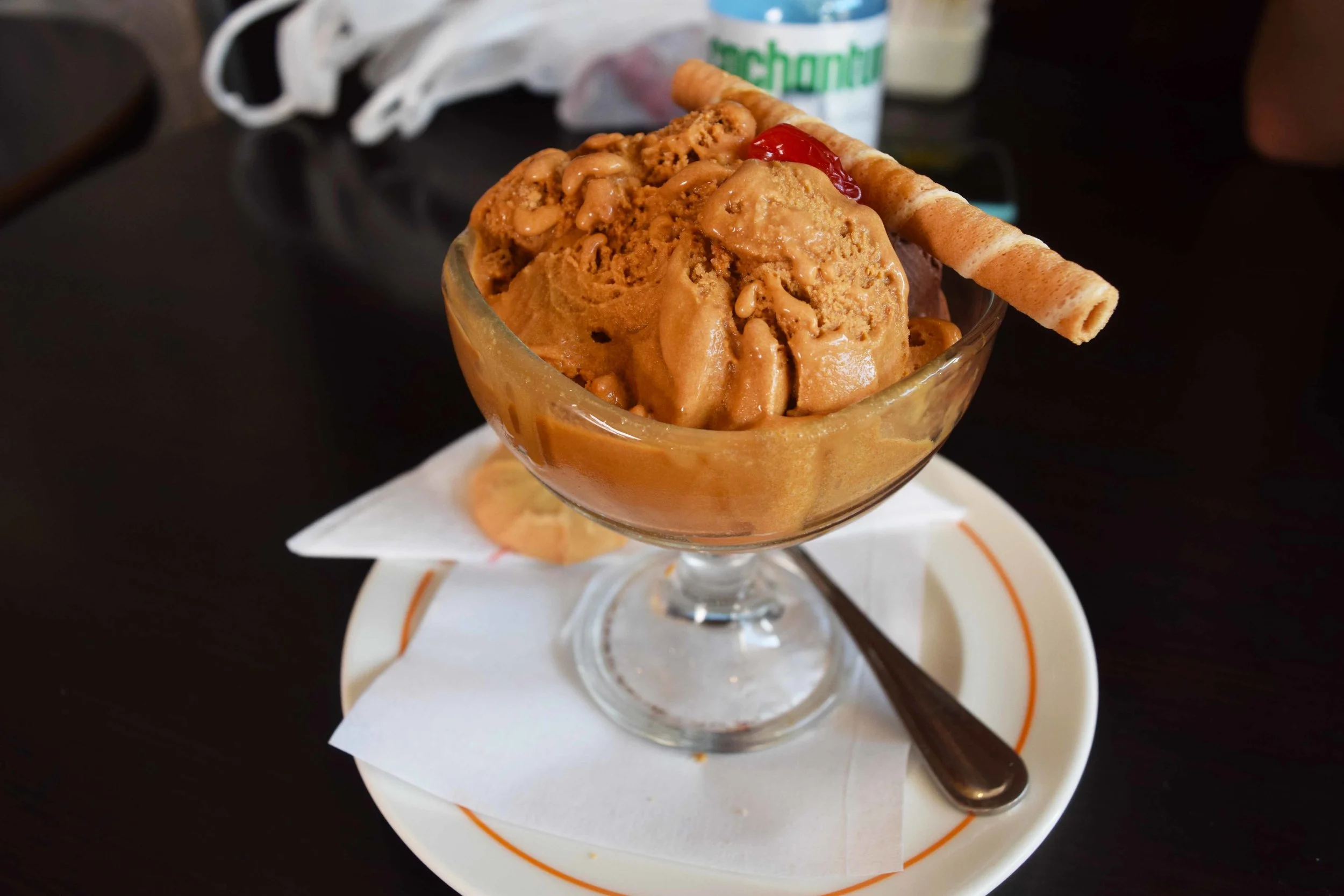 Including in this ice cream!