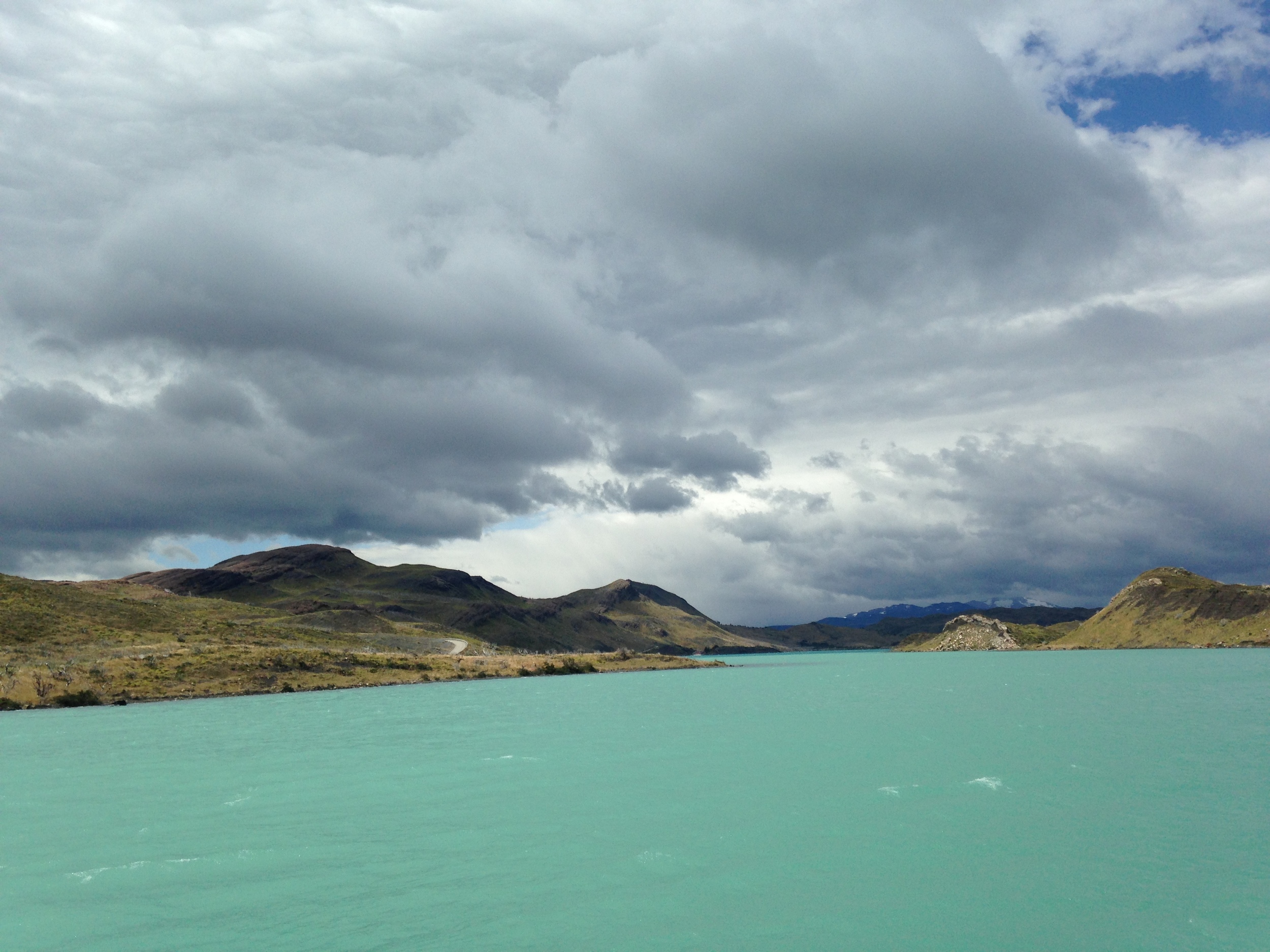 The view from the catamaran on the way to the Paine Grande campsite. 