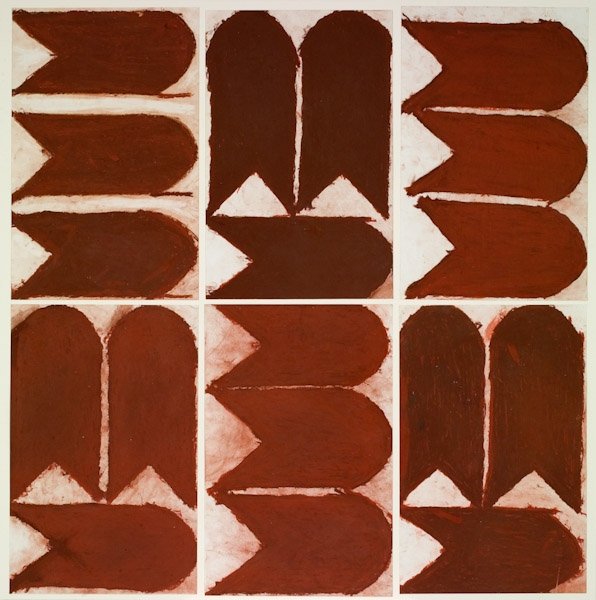 Brown Carrots , oil pastel on paper, 2009, all images courtesy Creativity Explored Licensing
