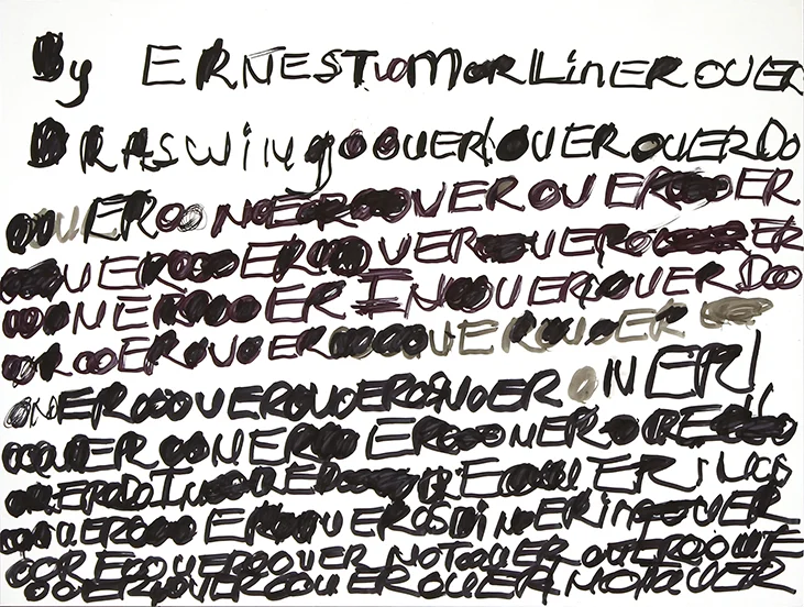 Marker on Panel, &nbsp;2015