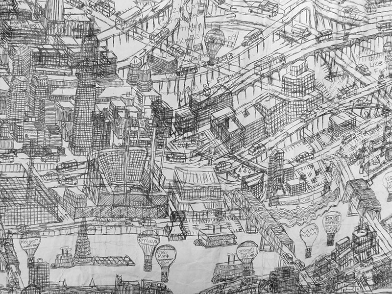 Detail of the work pictured above