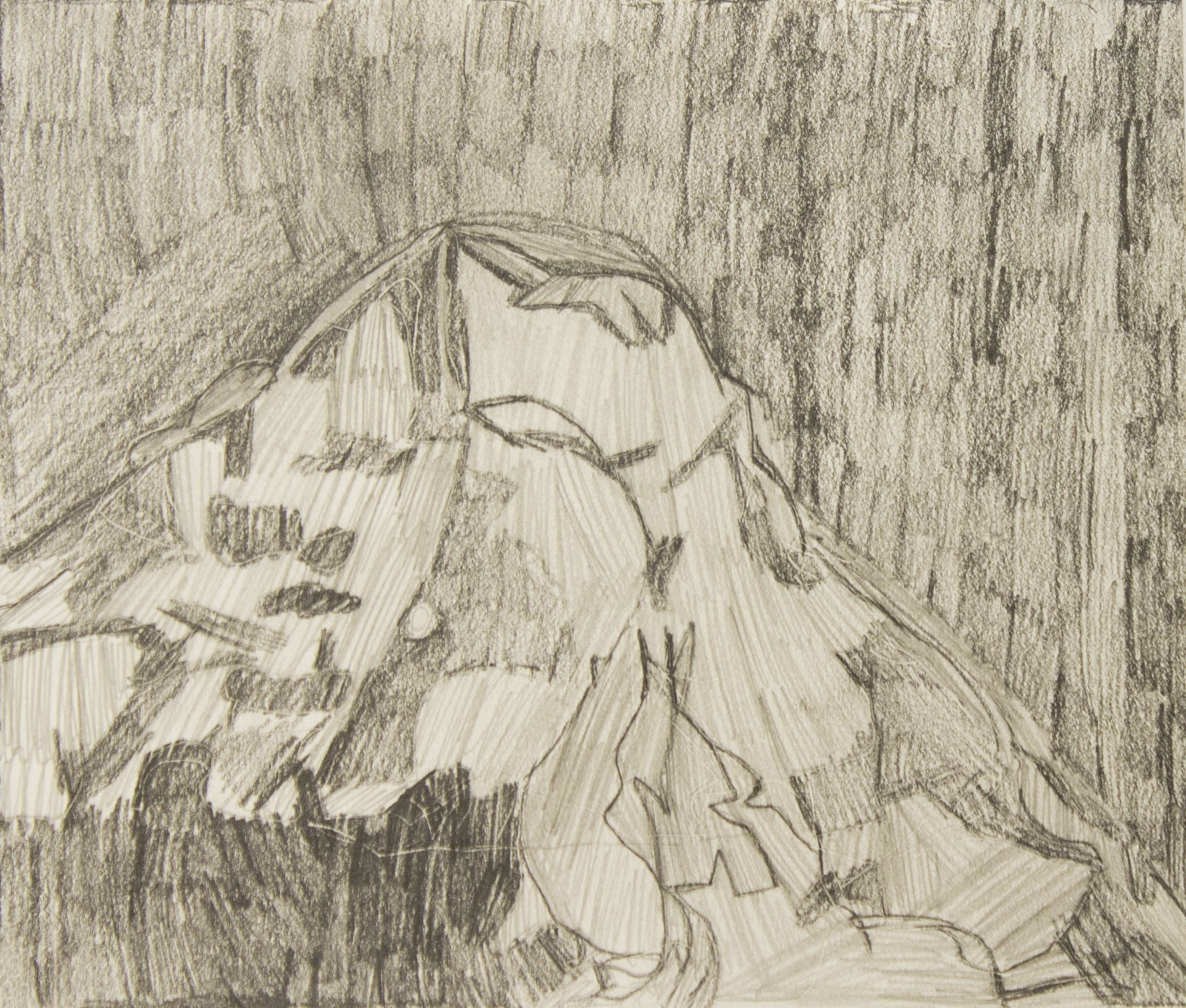 Melanie Olsen, Untitled , graphite on paper, 2015