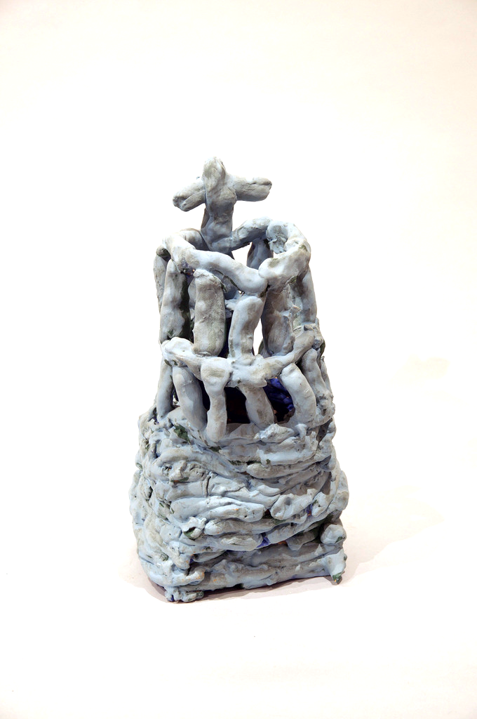 Untitled, glazed ceramic, 14" x 7" x 7", 2013