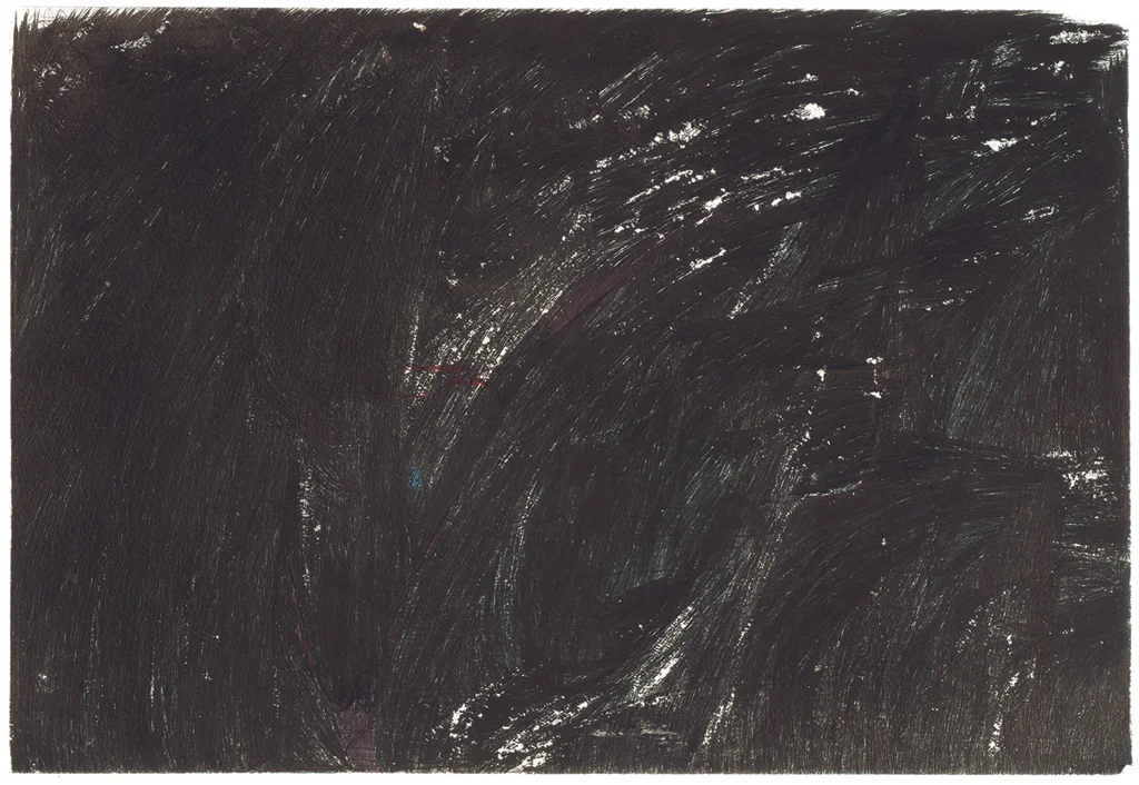Beverly Baker, Untitled , 2015, ballpoint pen on paper, 15" x 22", images courtesy Institute 193