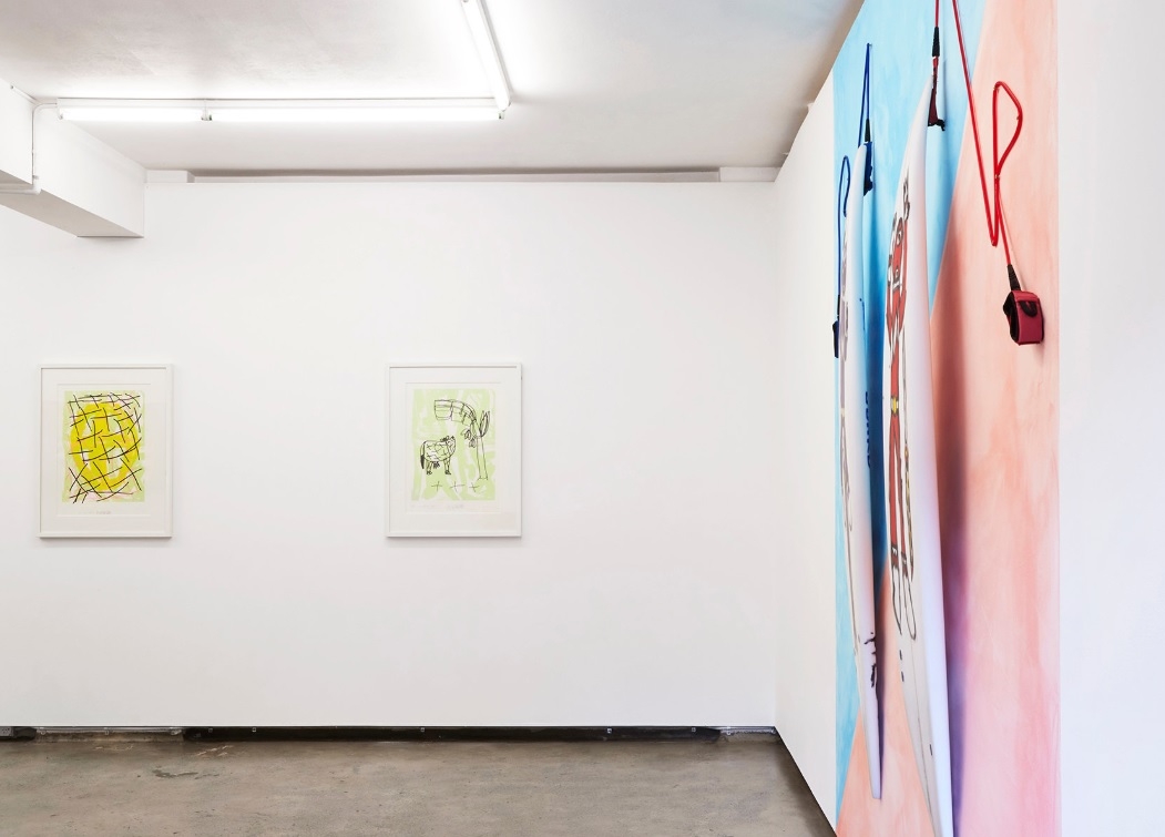 Paired installation view, photo credit: Zan Wimberley