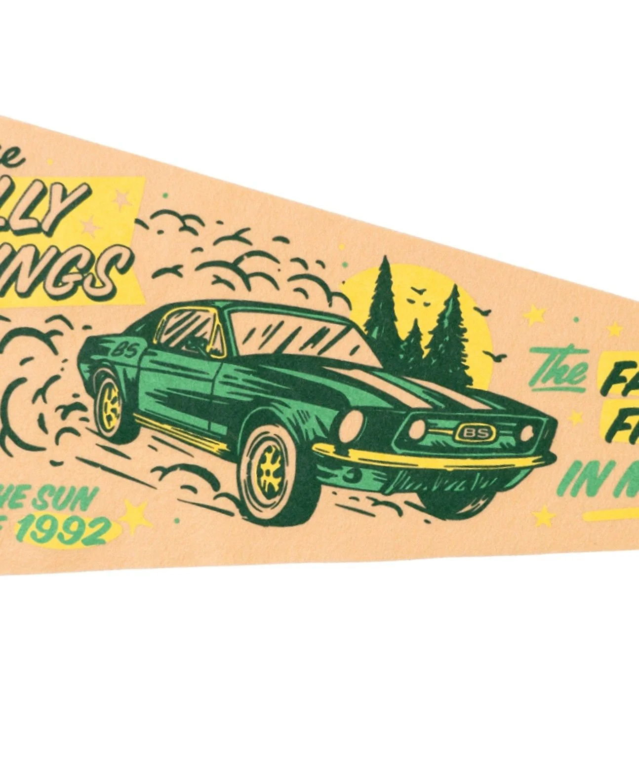 Genuine Billy Strings Pennant