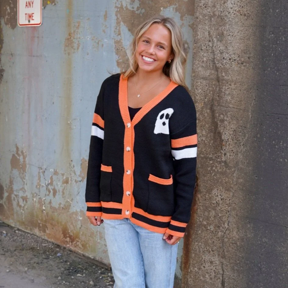 Ghost Varsity Cardigan