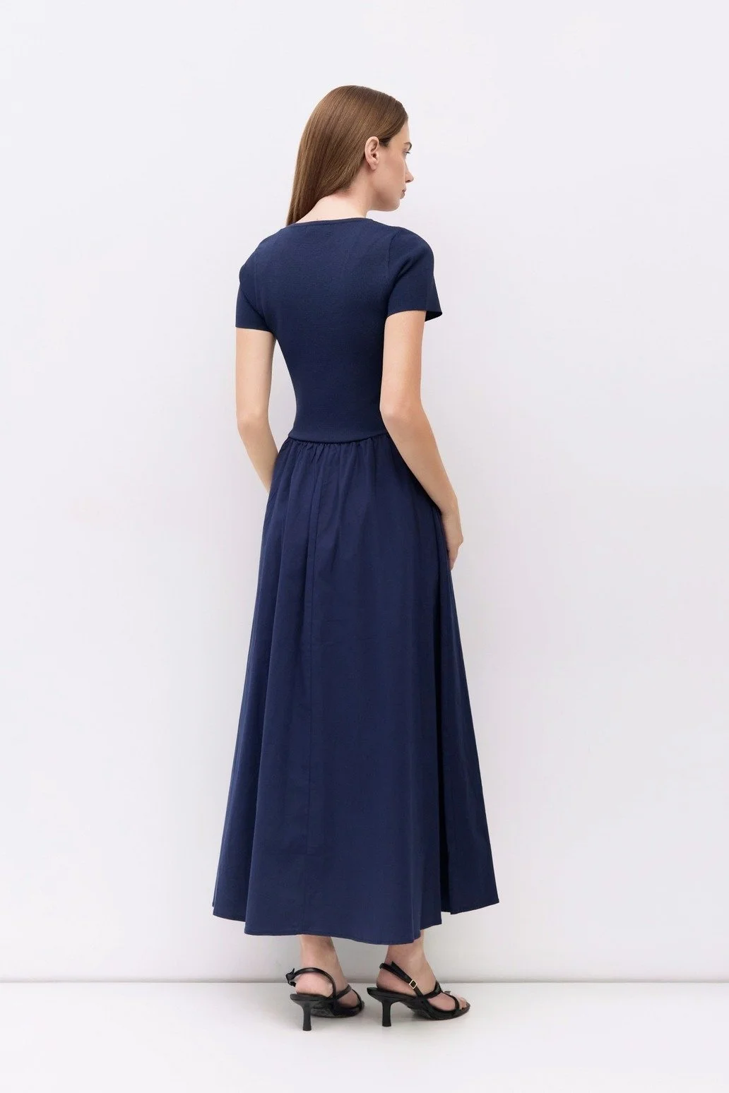 The Lynette Dress Navy