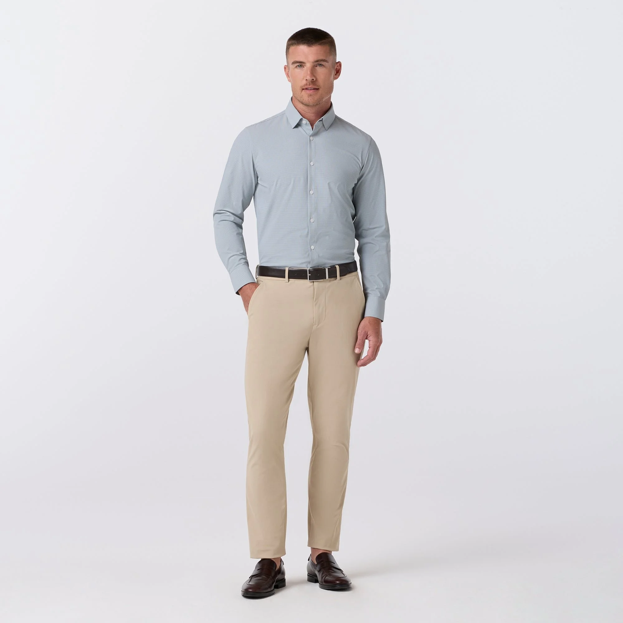 Mizzen and Main - Leeward Dress Shirt - Hemlock Levi Plaid - 4.jpg