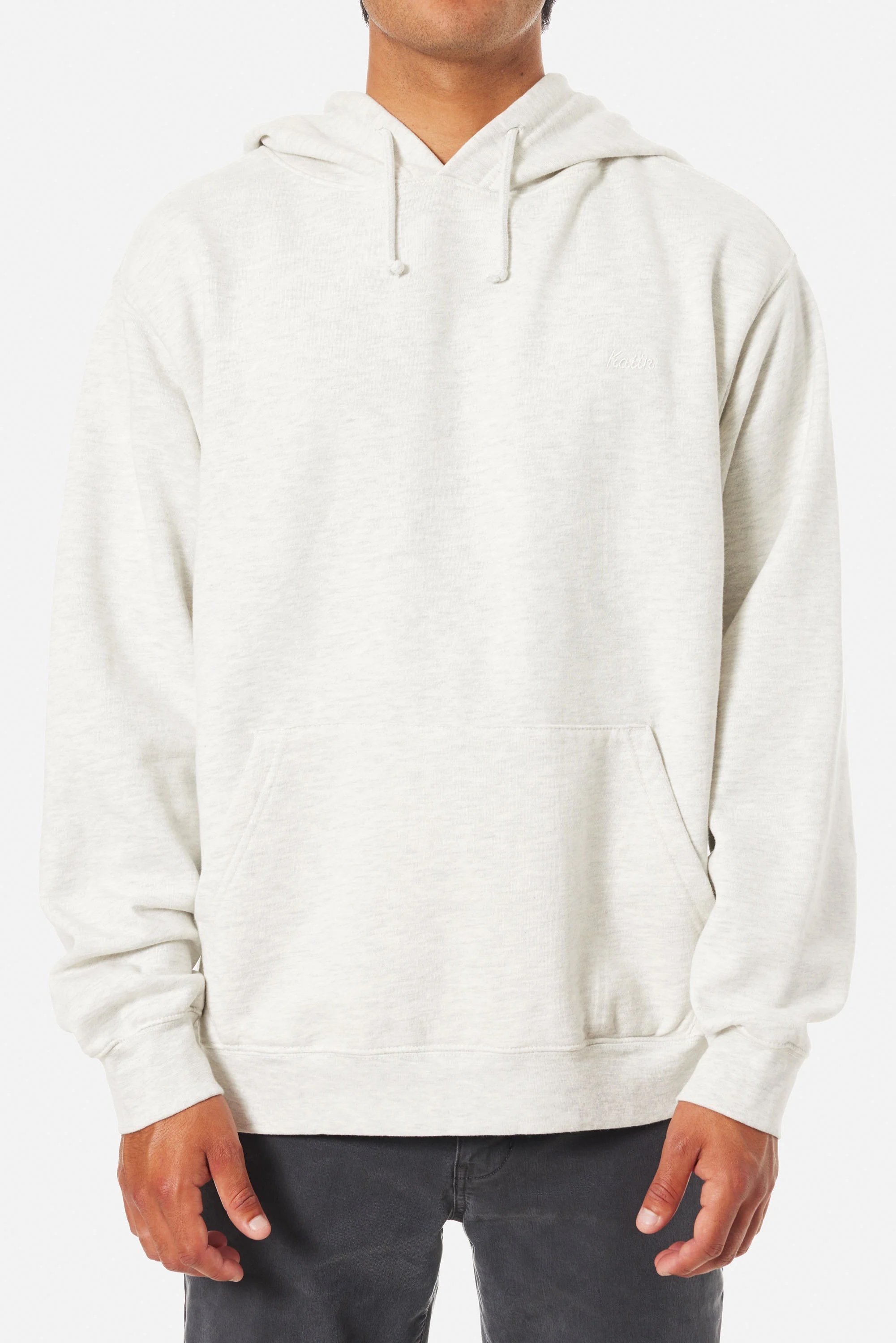 Katin Embroidered Hoodie Heather Gray