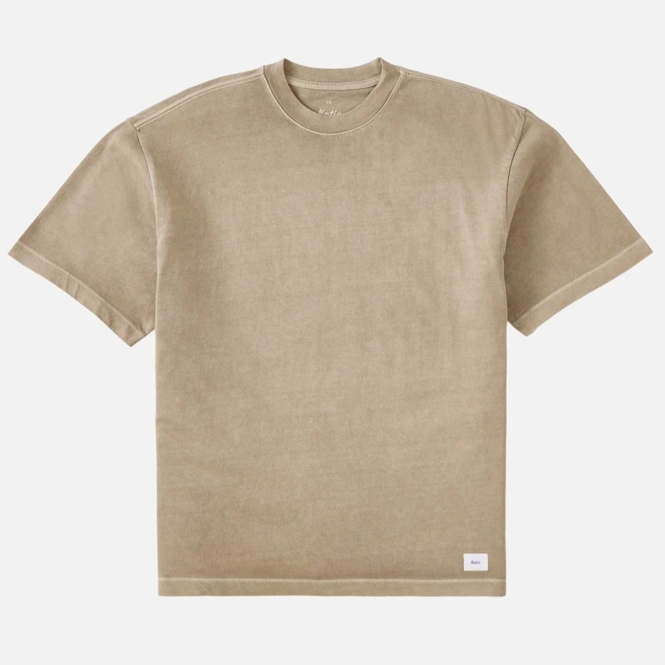 Katin Box Fit Tee Vintage Khaki