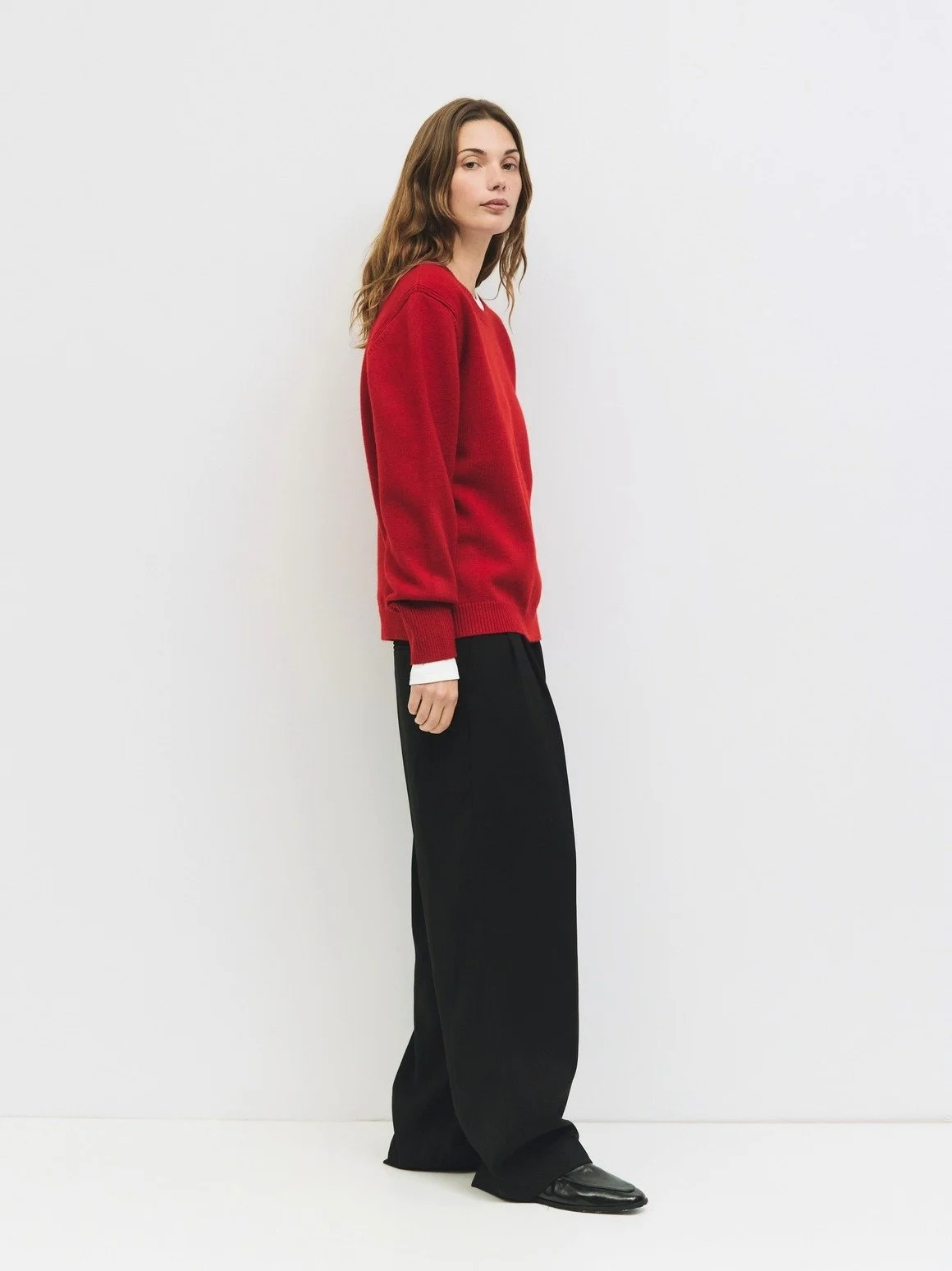 The Conrad Sweater Red