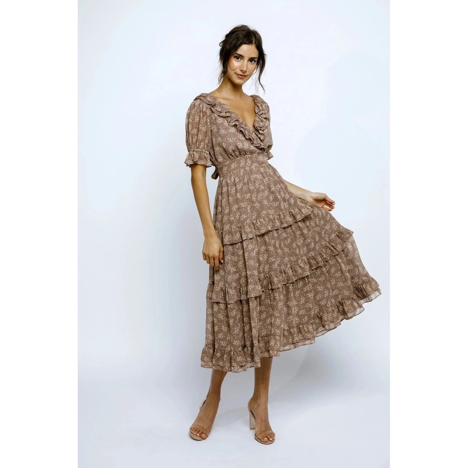 denim belted midi dress Indigo Denim Midi Shirt Dress