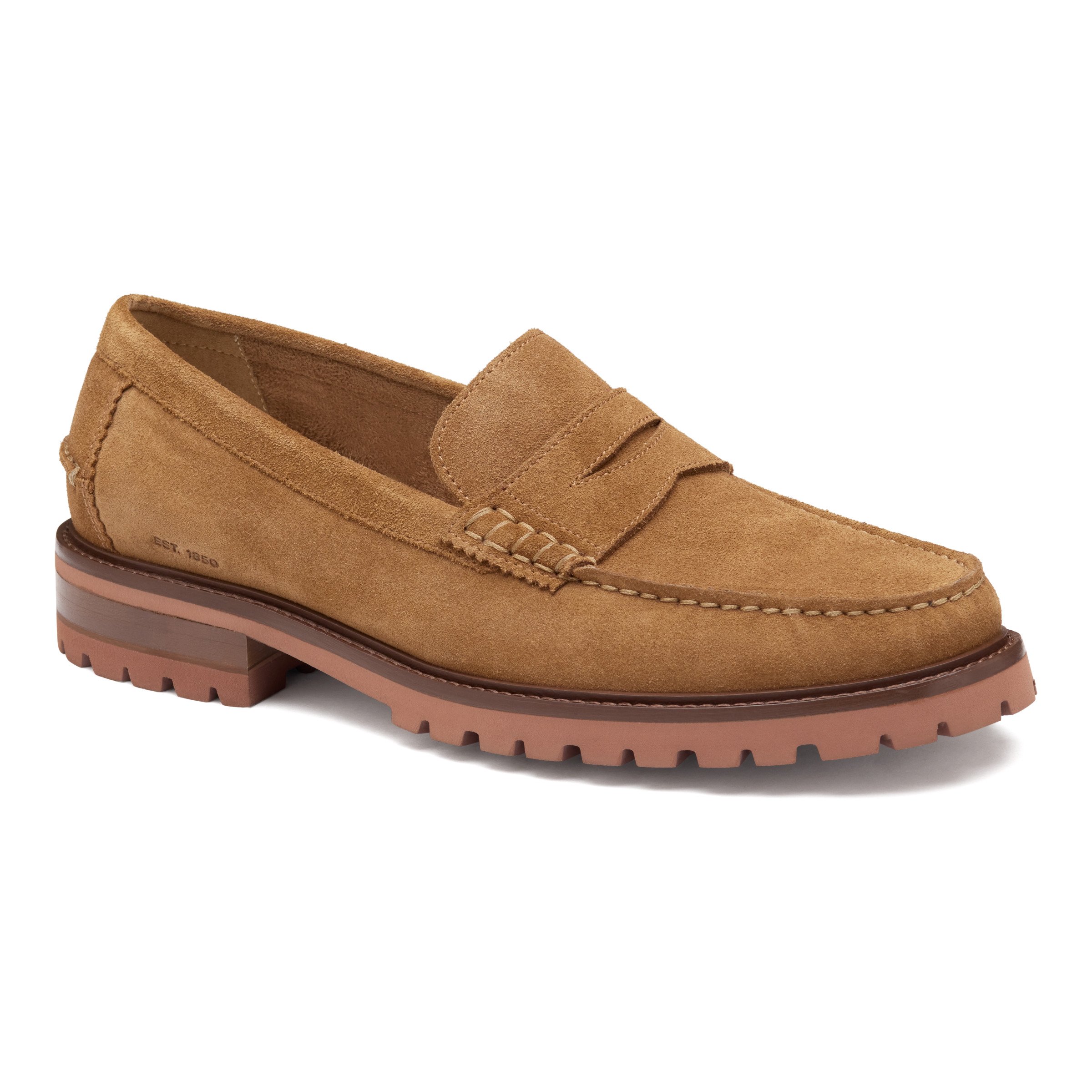 Johnston & Murphy Collier Penny Loafer Snuff Suede