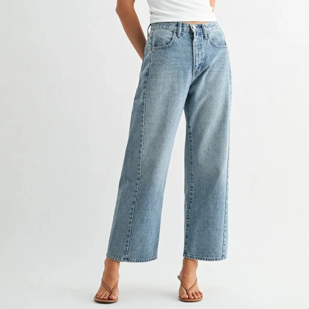 Barrel Jean Twist Medium Denim