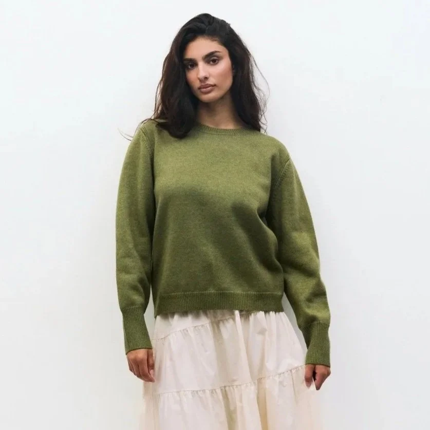 The Conrad Sweater Olive