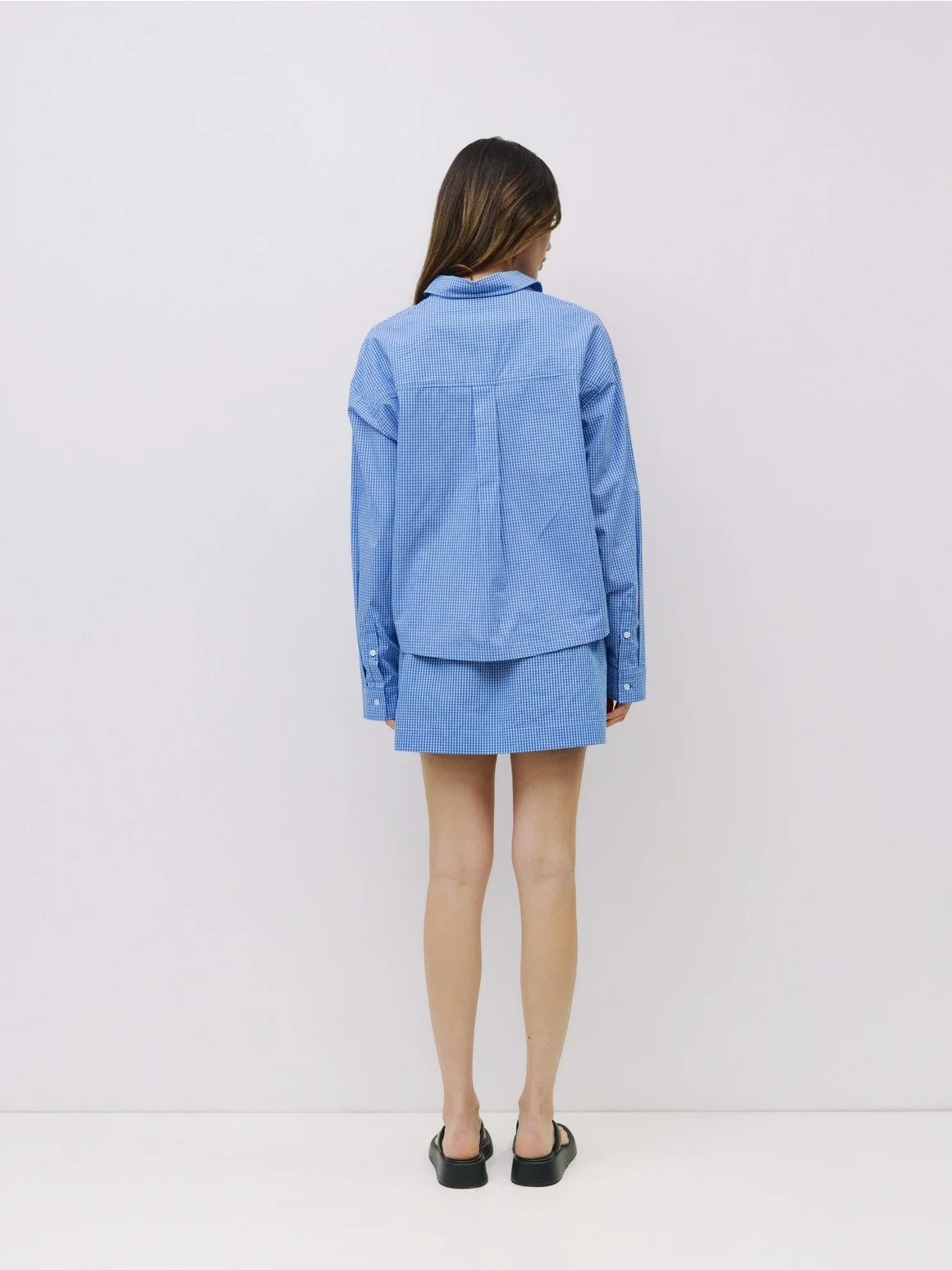 The Gates Top Blue Gingham (Copy)