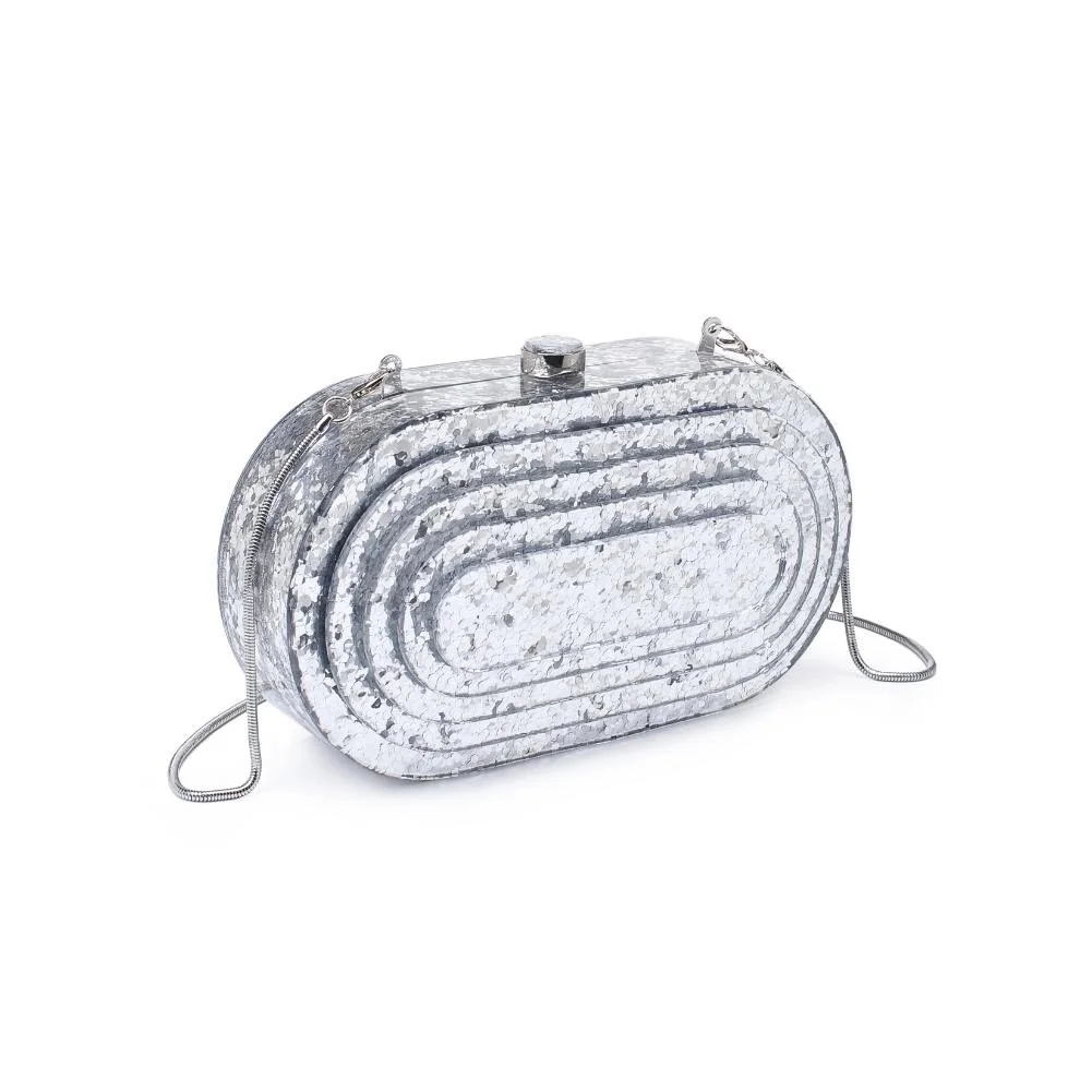 Jimberly Acrylic Evening Bag Silver