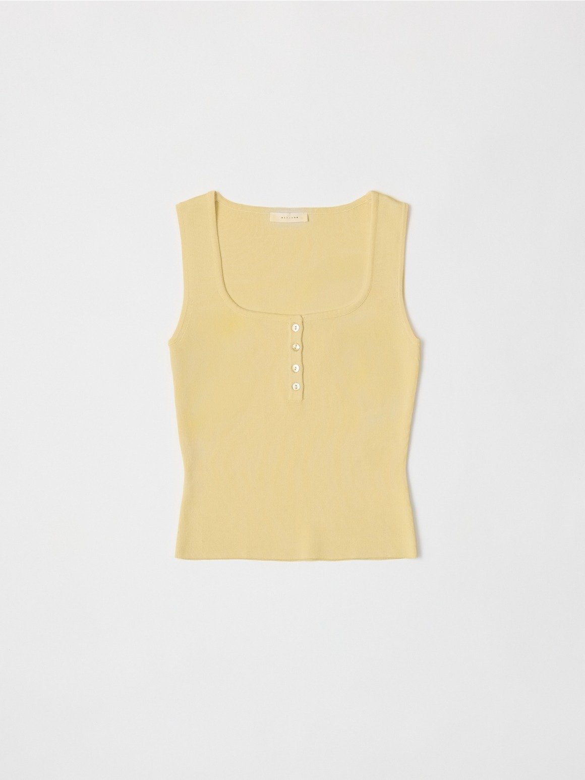 The Kerrigan Knit Tank Yellow