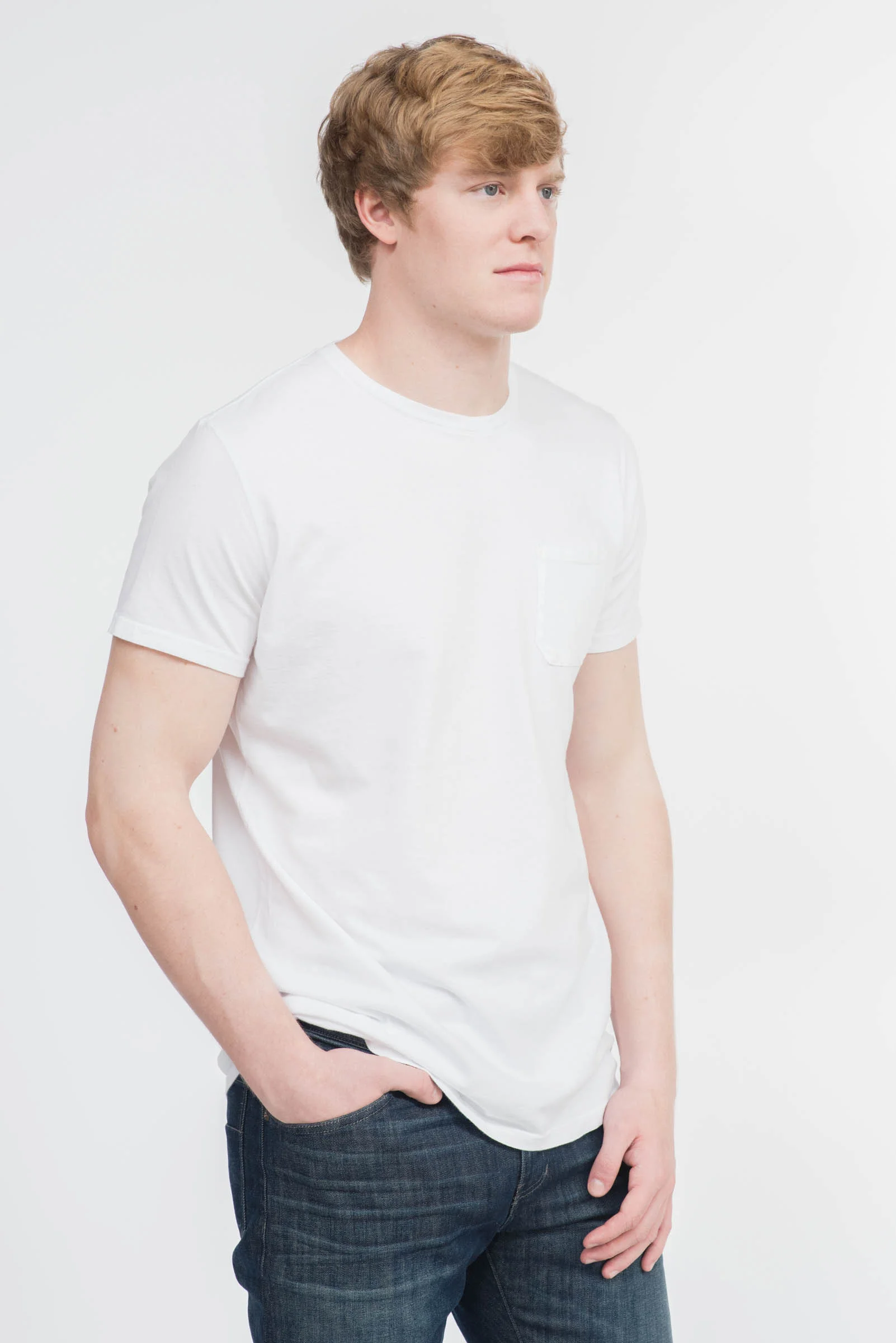 Richer Poorer White Tee