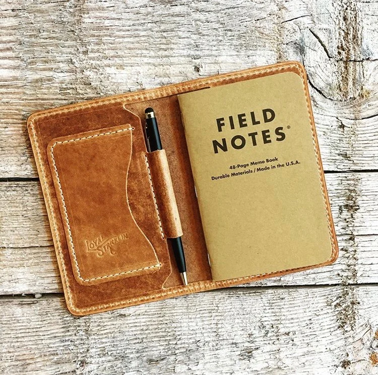 Loyal Stricklin Minimalist Edison Wallet Tobacco @byronandbarclay Men's Gifts