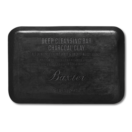 Baxter of Cali Deep Cleansing Bar Charcoal Clay