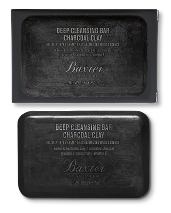 Baxter of California Deep Cleansing Bar Charcoal Clay