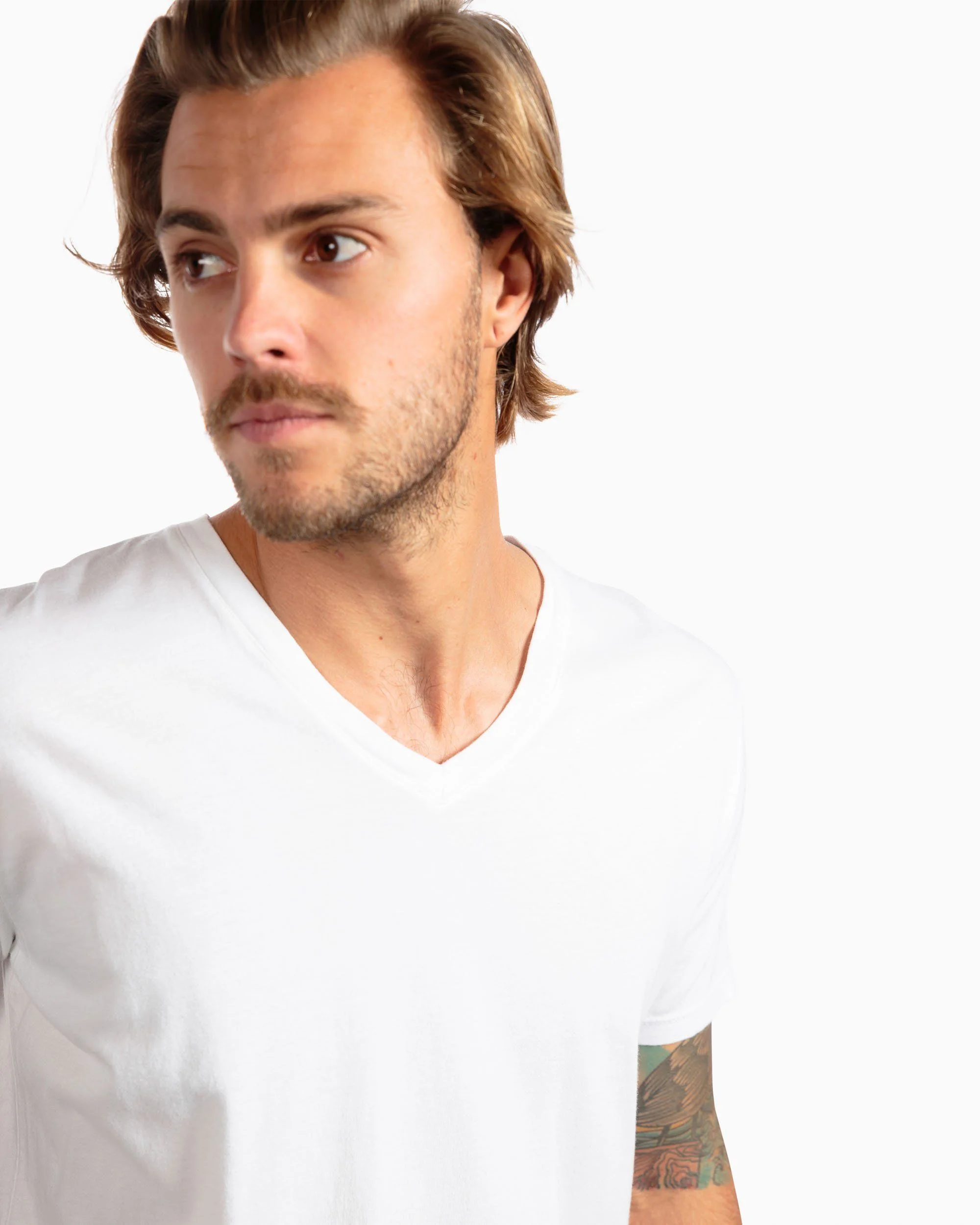 Richer Poorer V-neck Tee