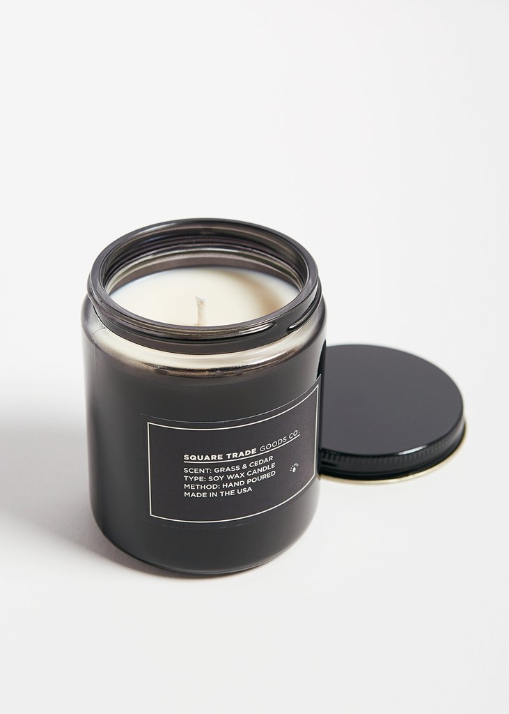 Square Trade Goods Grass & Cedar Candle