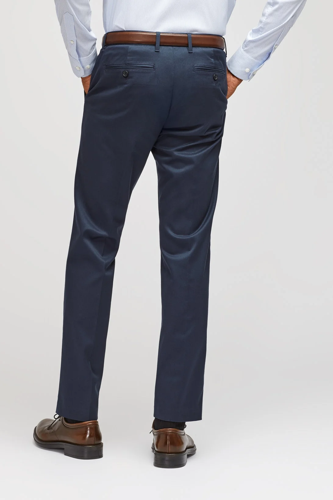Bonobos Stretch Weekday Warrior Dress Pants Monday Blue  Byron & Barclay