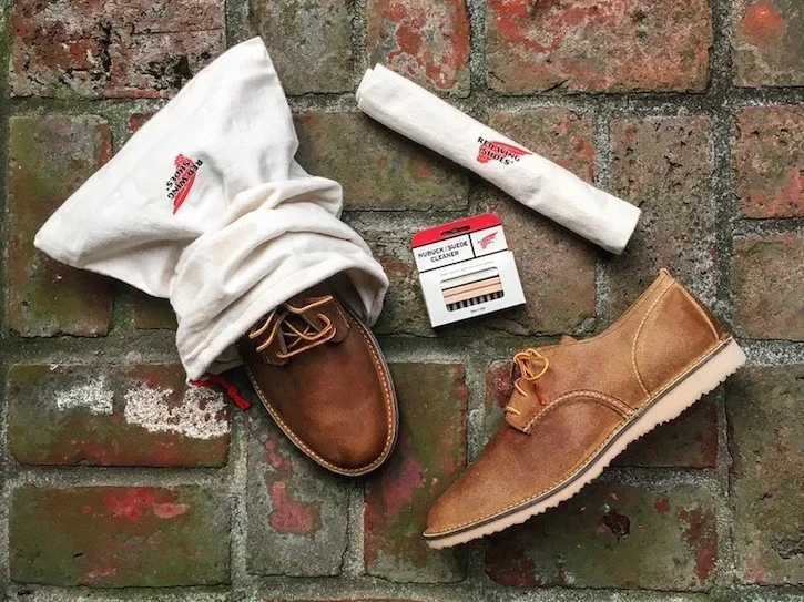 For the dad who’s obsessed with keeping his shoes clean. Throw in the oxfords for bonus points. 4/15 Red Wing Boot Bags - $13.99 | 5/15 Red Wing Suede Cleaner Kit - $8.99 | 6/15 Red Wing Weekender Oxfords - $219.99