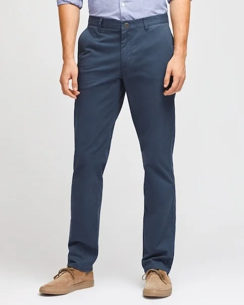 The best-fitting pants your old man’s ever sported. 3/15 Stretch Washed Chinos in After Midnights - $88
