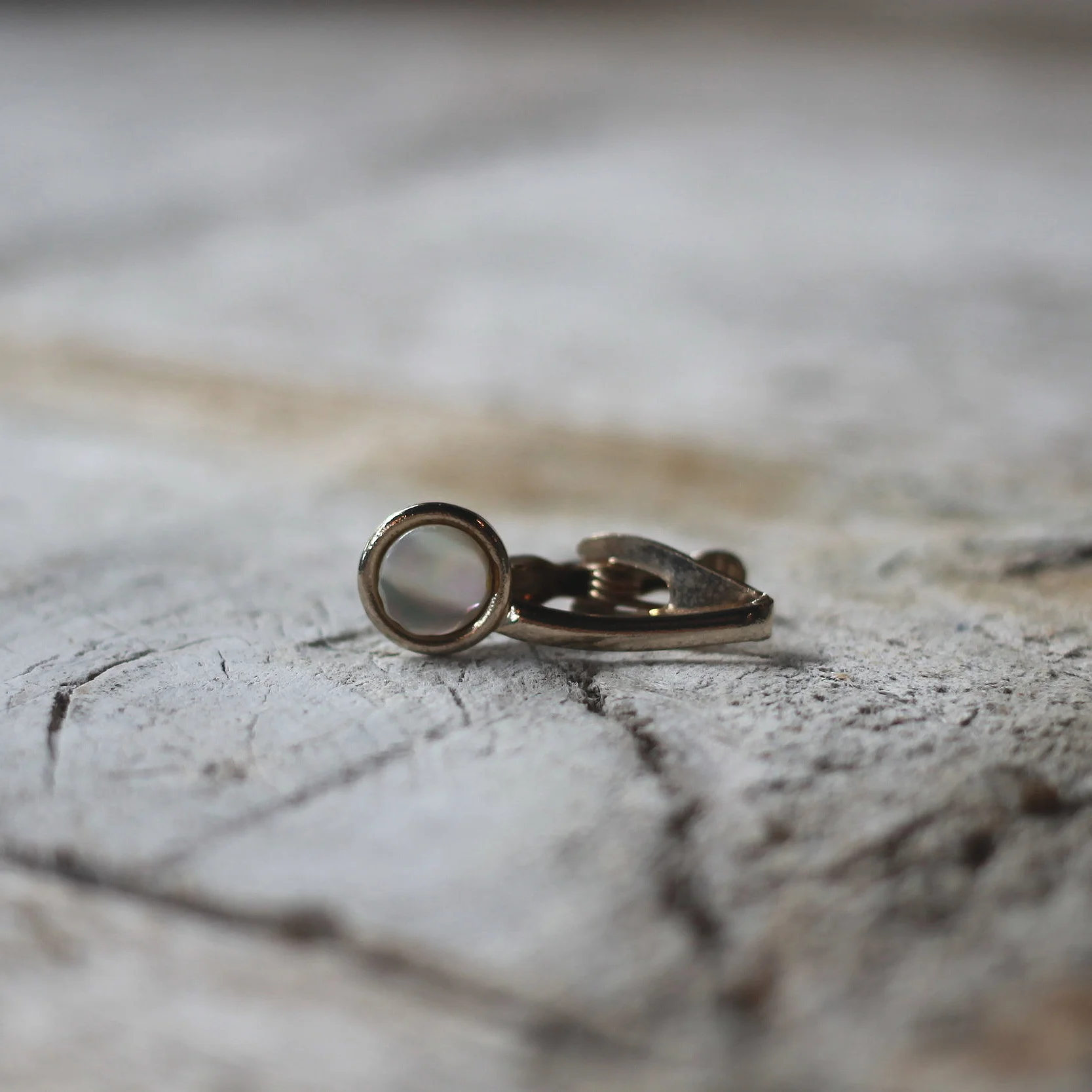 Vintage Mother-of-Pearl Tie Bar