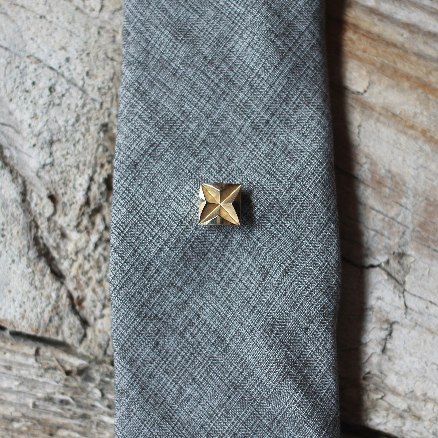 Vintage Mid-century Gold Tie Pin — Byron & Barclay