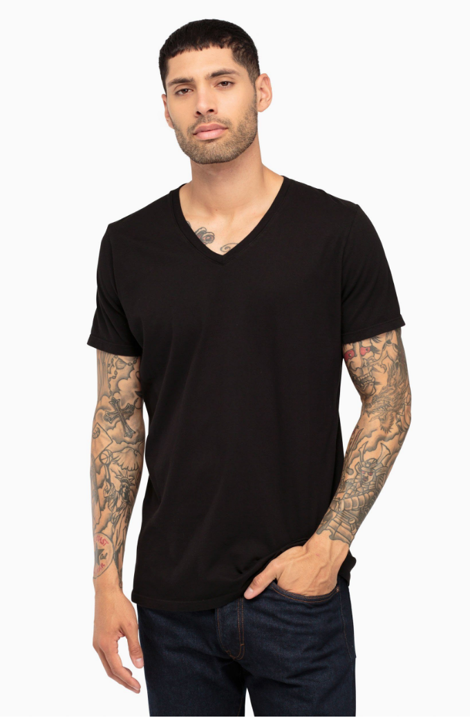 Richer Poorer V-neck Tee
