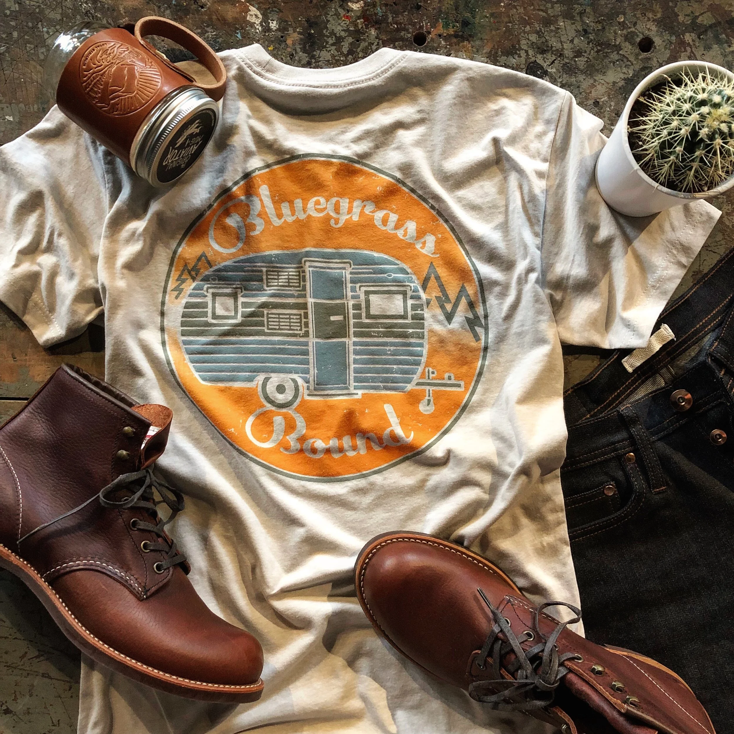 Byron & Barclay Bluegrass Bound Tee