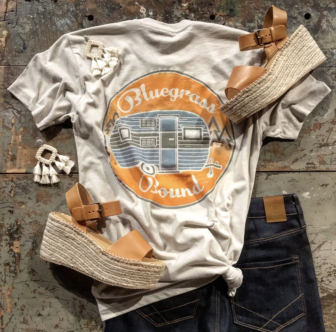 Byron & Barclay Bluegrass Bound Tee
