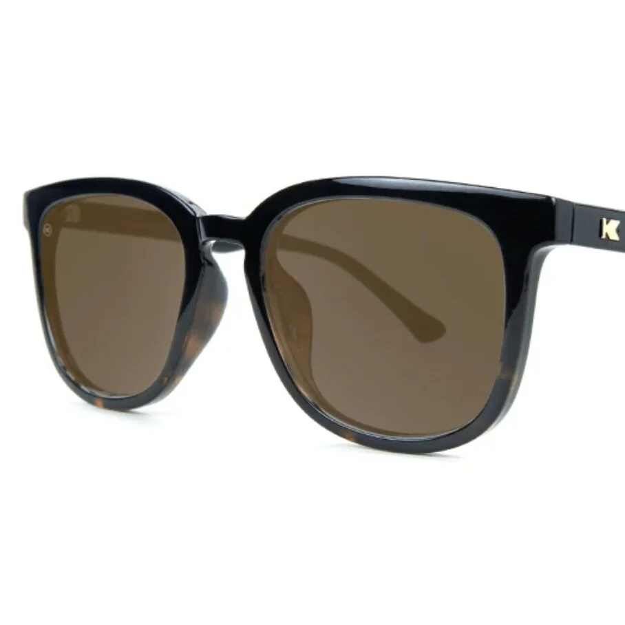 Knockaround Paso Robles Glossy Black and Tortoise Shell Fade
