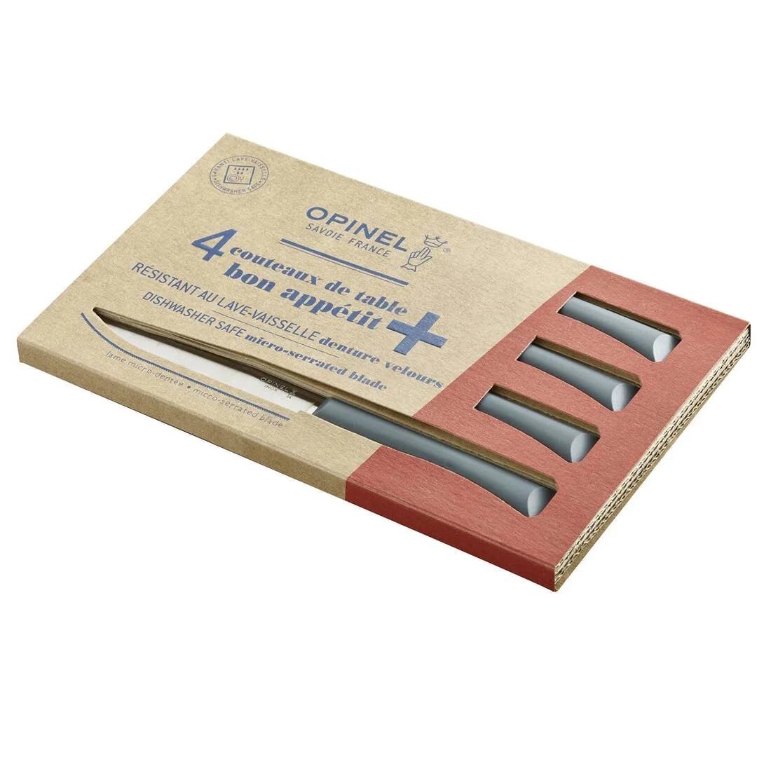 Opinel Bon Appetit+ Steak Knives Set of 4