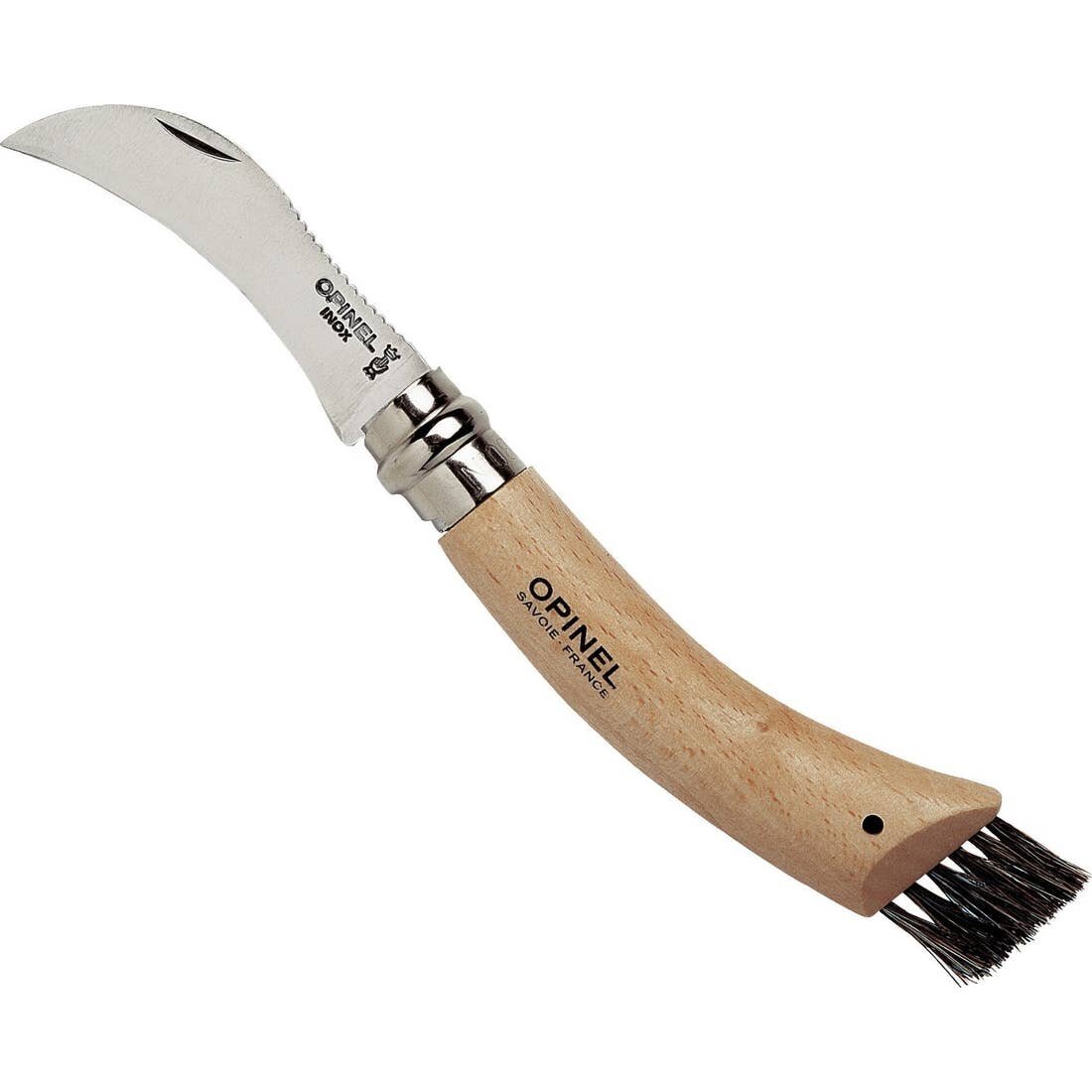 Opinel No.08 Stainless Steel Mushroom Knife