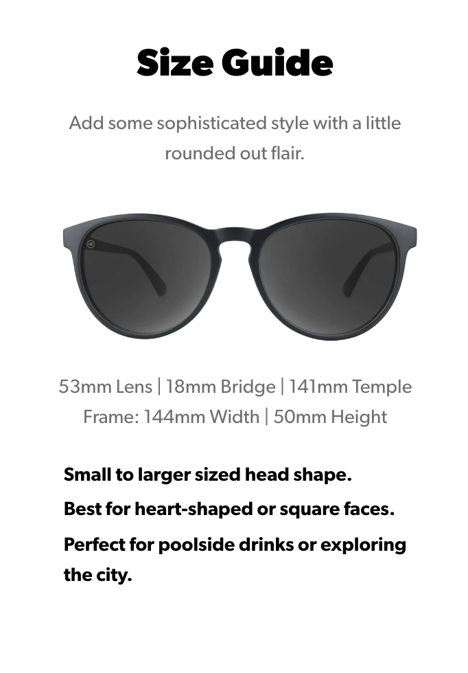 Knockaround Mai Tais Black on Black/Smoke