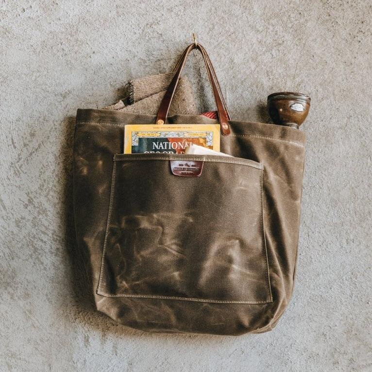 Bradley Mountain Coal Tote Bag — Byron & Barclay