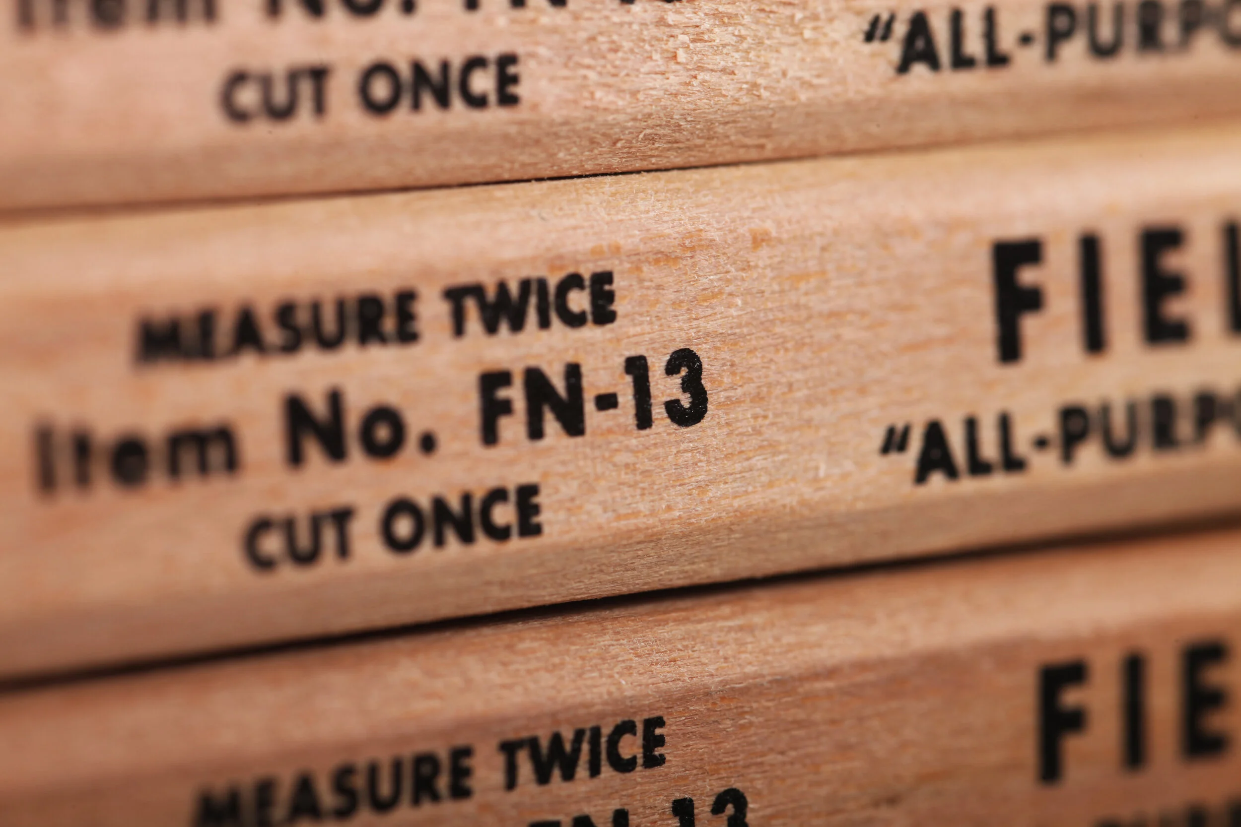 Field Notes Carpenter Pencil 3-Pack