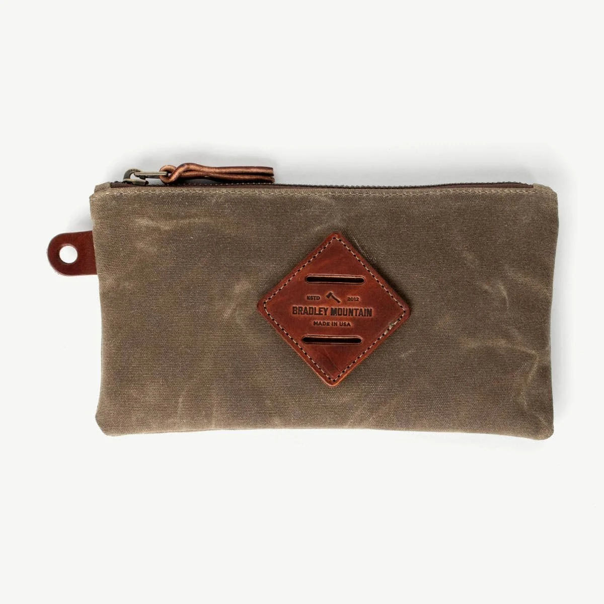 Bradley Mountain Zip Pouch Field Tan