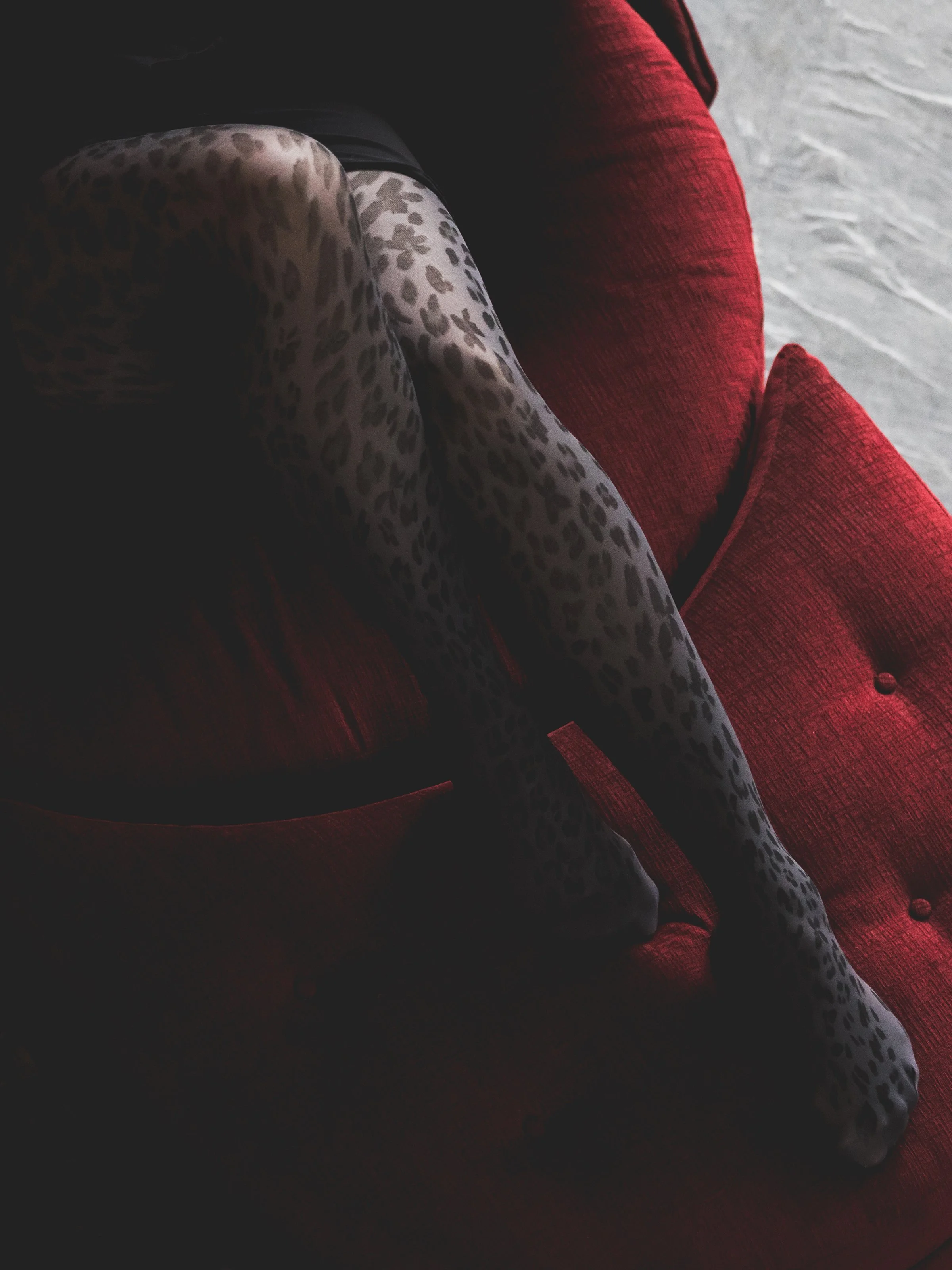 Leopard Print Roxanne Tights