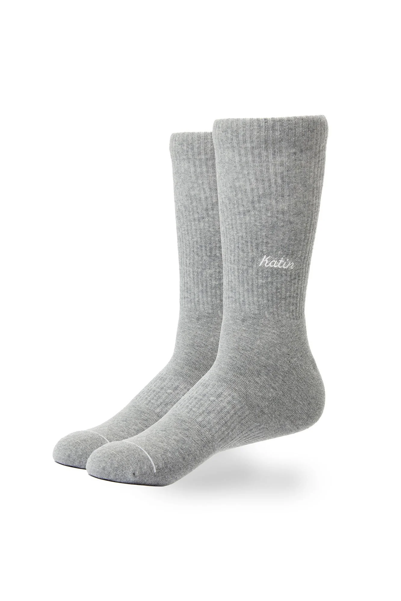 Katin Script Sock Heather Grey